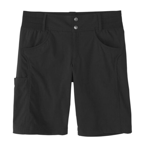 NWT Title Nine Women's 14 Black Recycled Clamber 2.0 Hiking Shorts 10" MSRP$89 - Picture 1 of 10